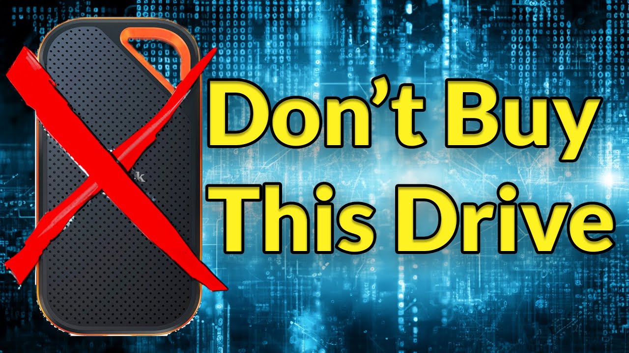 Don't Buy This Portable Drive