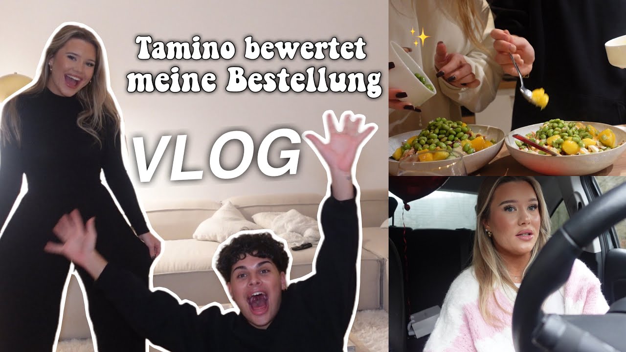 VLOG: Tamino bewertet meine Bestellung, Bowle selbst machen & Hannah macht ihre Haare raus...