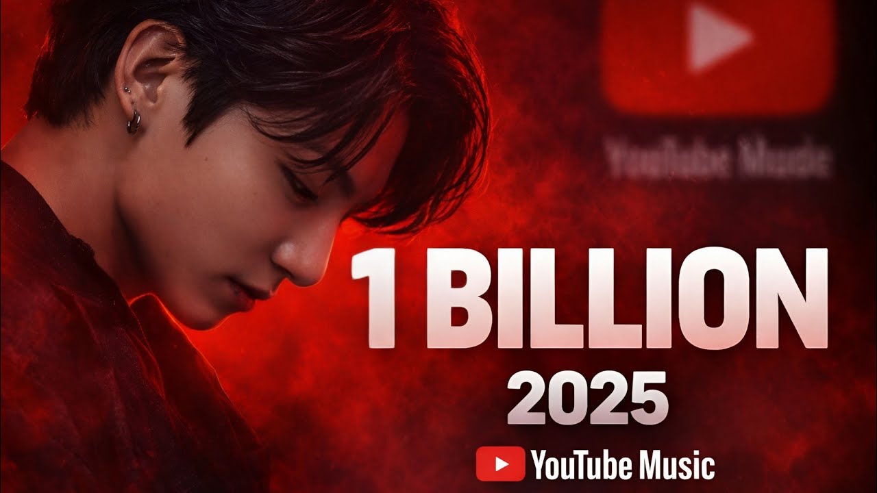 Чонгук только что вошел в историю — 1 миллиард прослушиваний на YouTube Music!