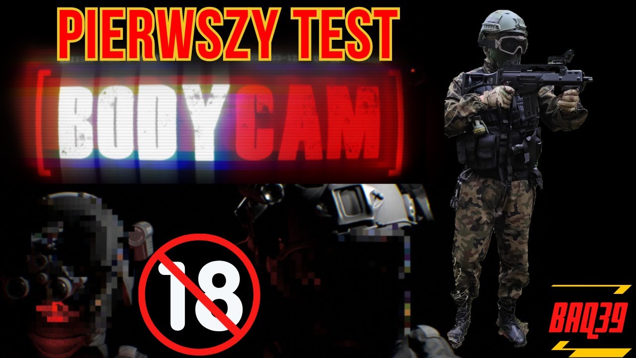 Pierwsze testy, Niesamowita grafika w strzelankach ! BodyCam #1