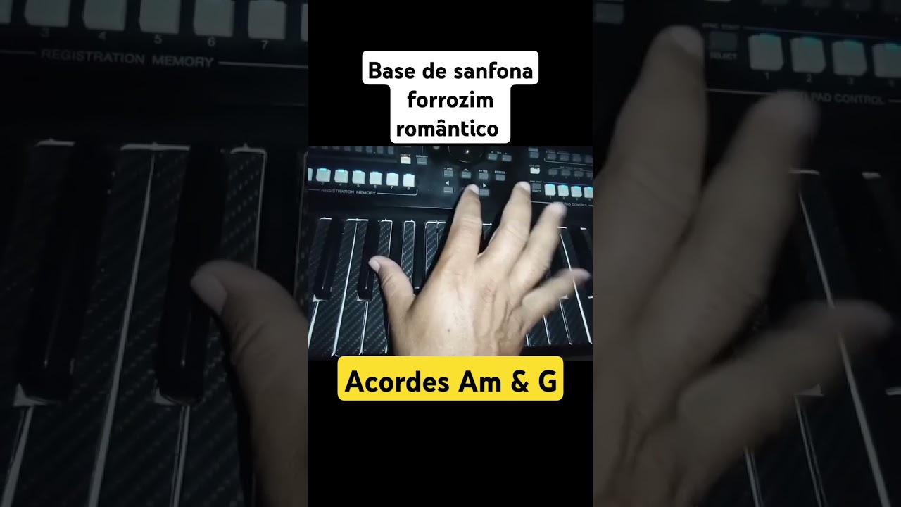 🎹Base de Sanfona no Forrozim Rom&acirc;ntico 🎹