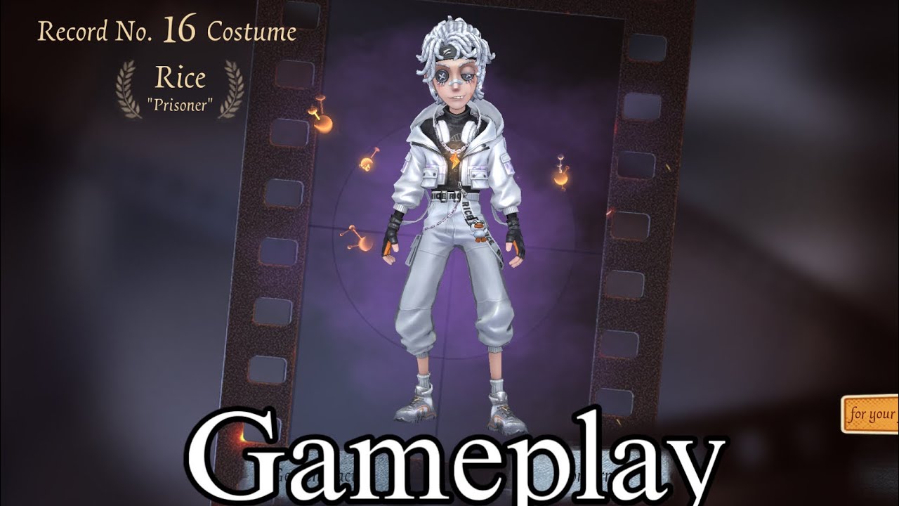 Identity V Prisoner Rice Costume Gameplay 