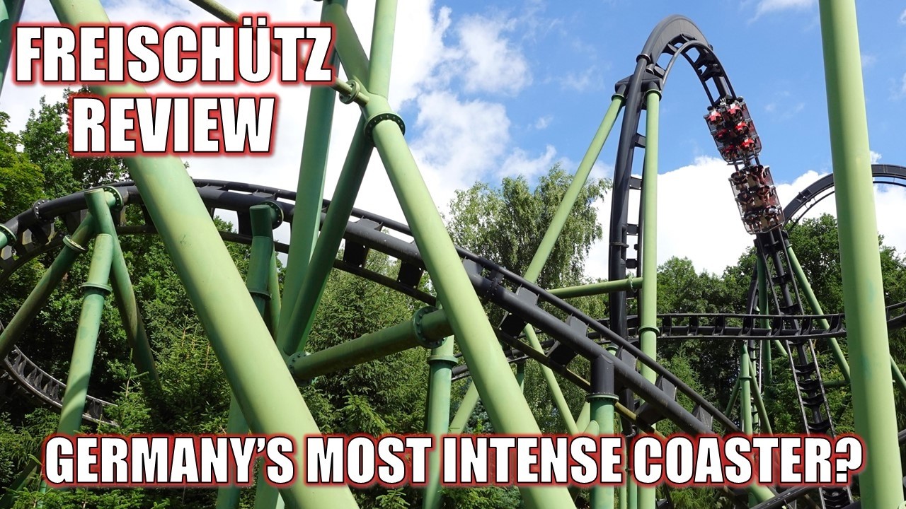 Freischütz Review, Bayern Park Maurer X-Car Coaster | Germany's Most Intense Coaster?