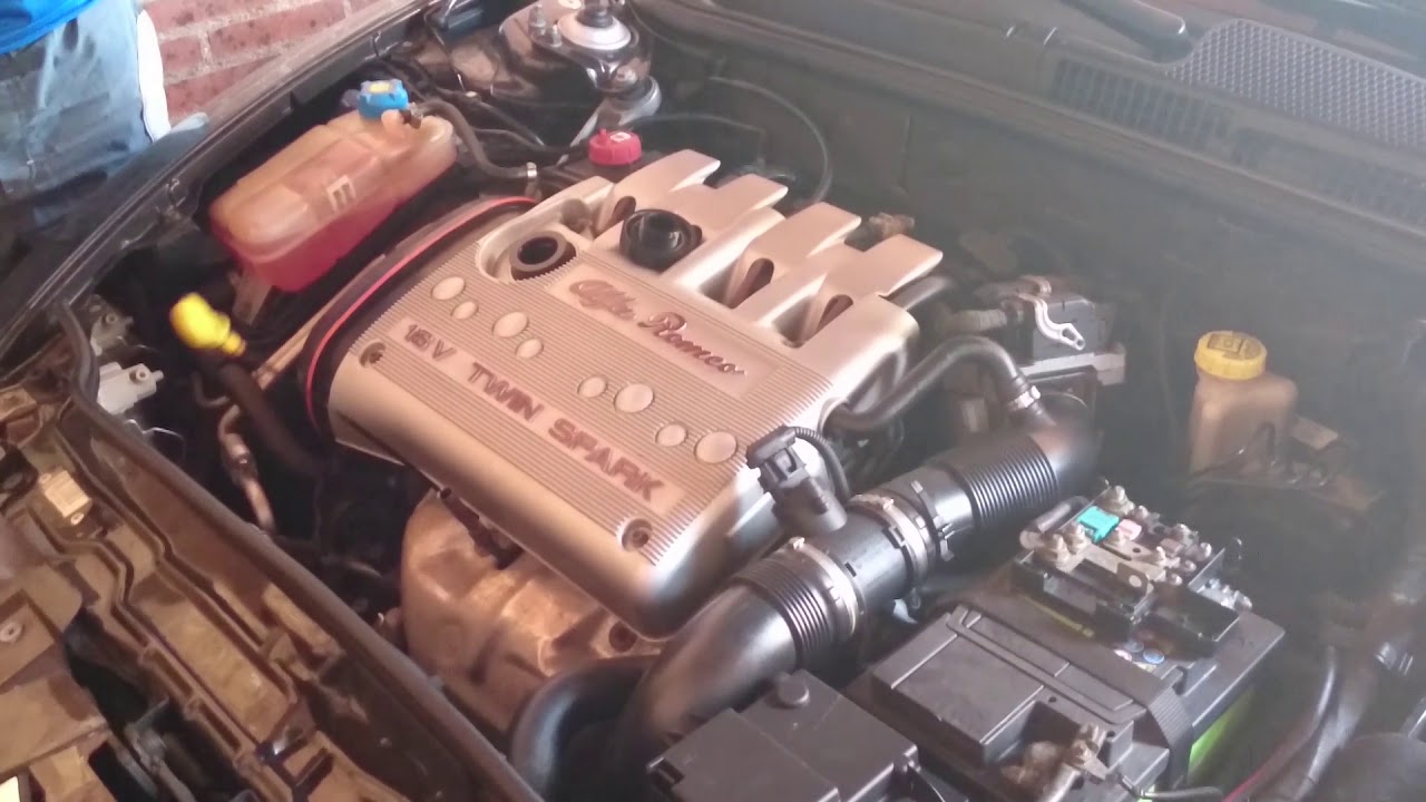 limpieza, cambio de aceite y filtros alfa romeo 147 1.6