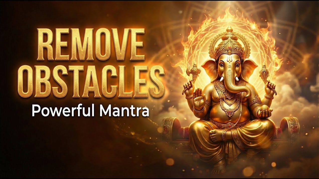 🔱 Ganesha Mantra (1 Hour) — Remove Obstacles & Clear a Blocked Path