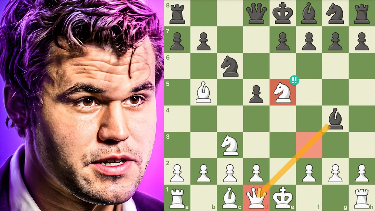 Uma das MELHORES partidas do Magnus Carlsen (Você Precisa Ver Isso!)