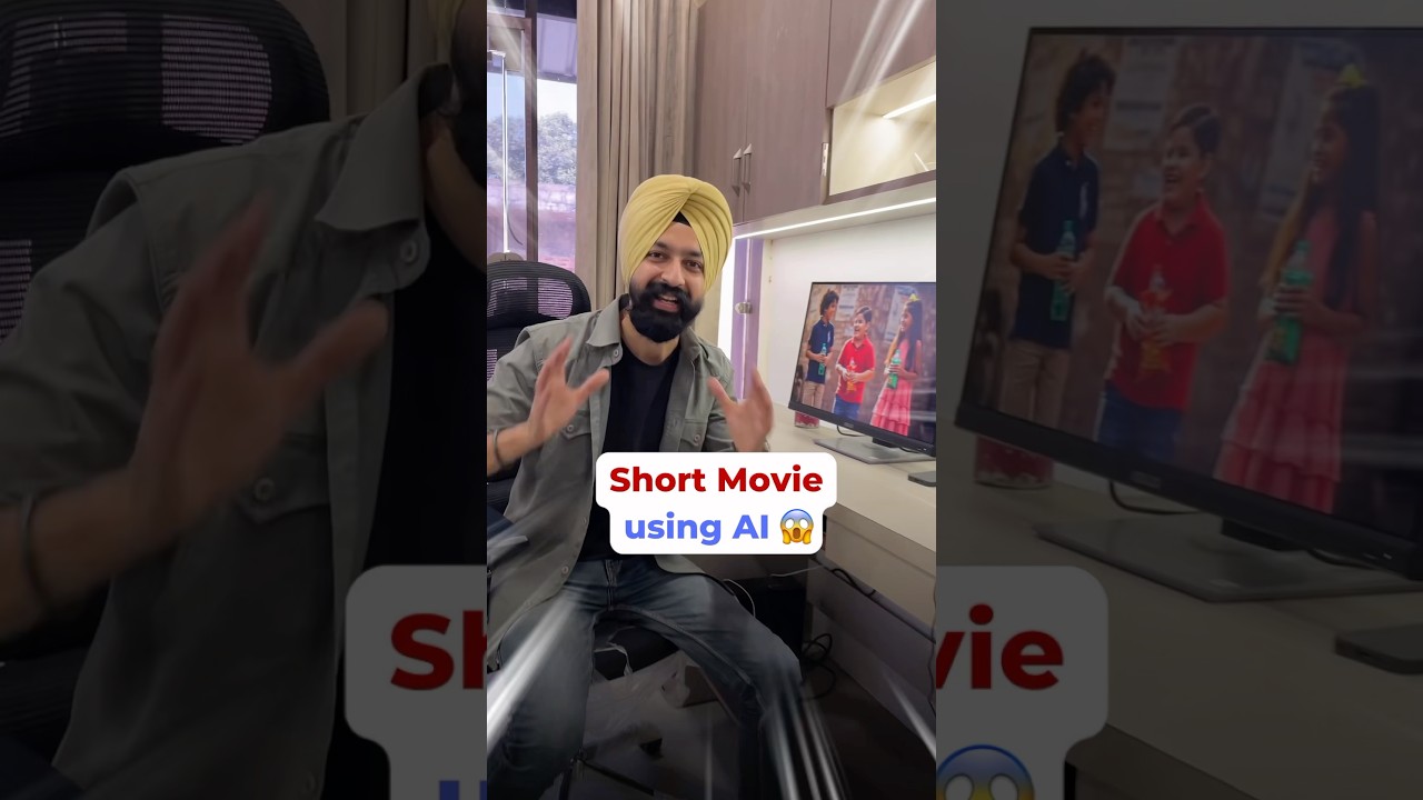 Short Movie using AI 😱#ai #shortmovie #aitools