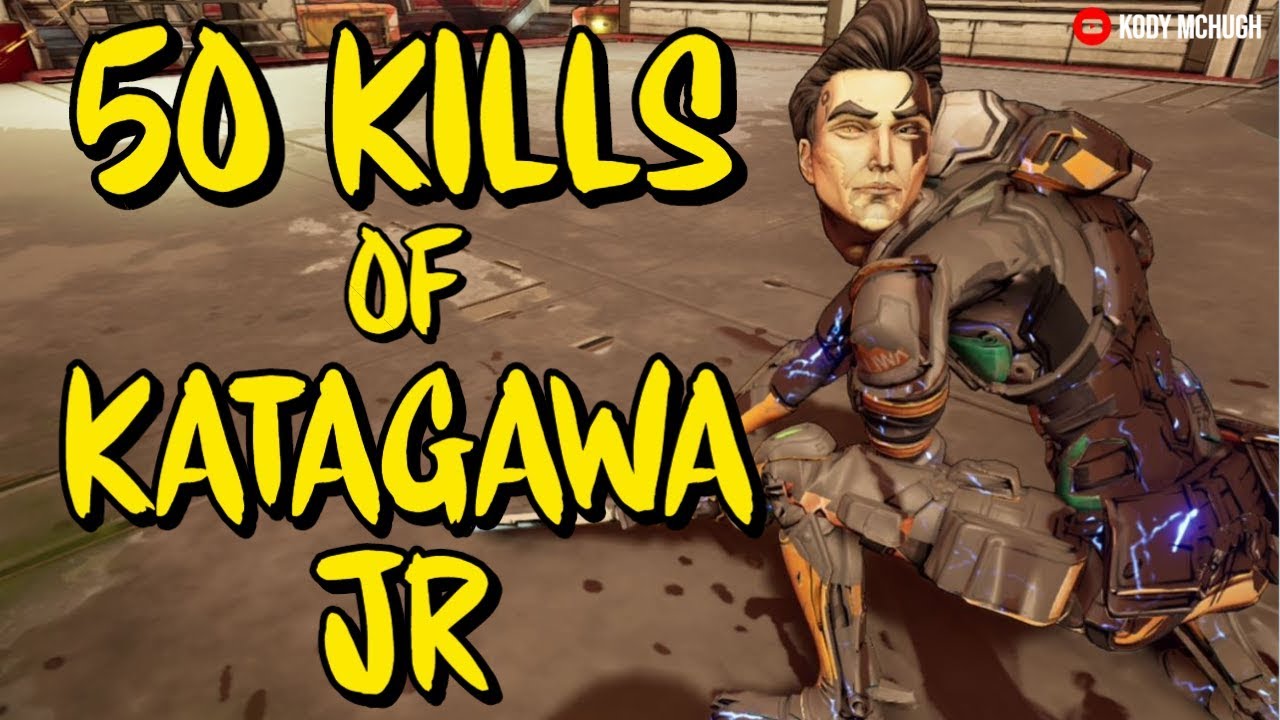 Borderlands 3 Legendary Weapons from 50 KILLS of KATAGAWA JR *MAYHEM 4 DEDICATED DROPS*