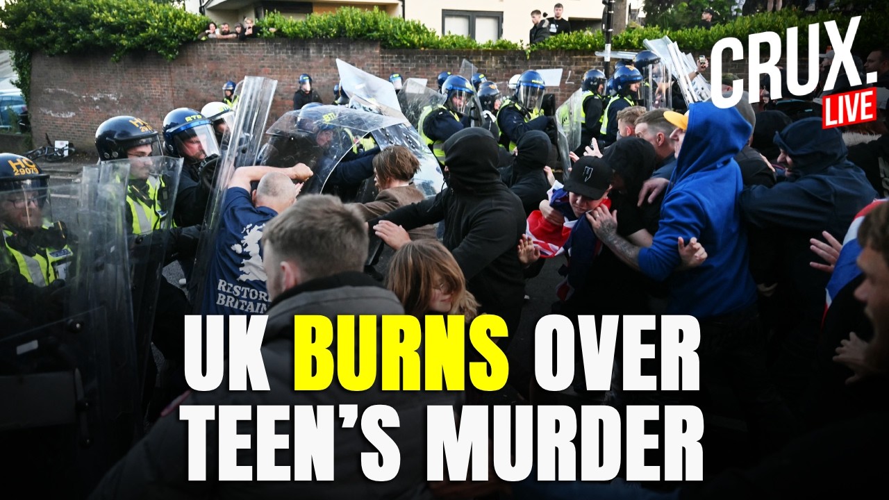 UK LIVE | Henry Nowak Stabbing Murder | Tommy Robinson Leads Protests In Southampton, Clashes Erupt