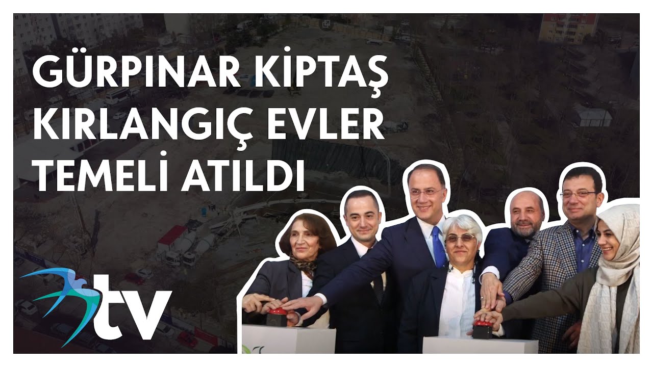 G&uuml;rpınar Kiptaş Kırlangı&ccedil; Evler Temeli Atıldı