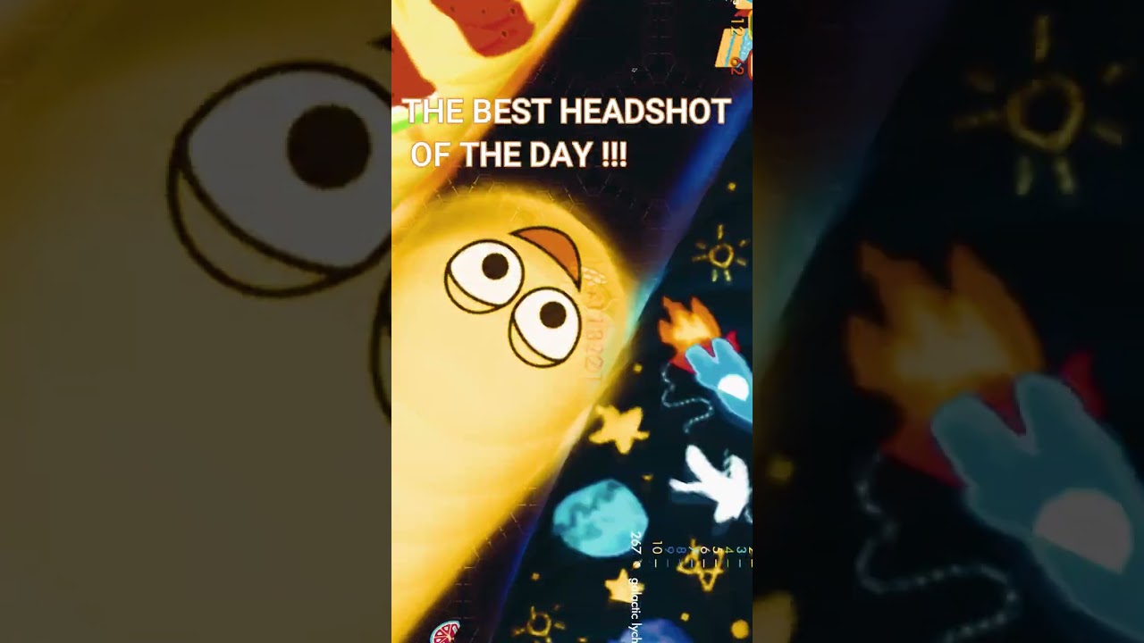 WORMATE.IO - The Best Headshot Of The Day #wormate #wormateio #iogames #snakegames #io #shorts