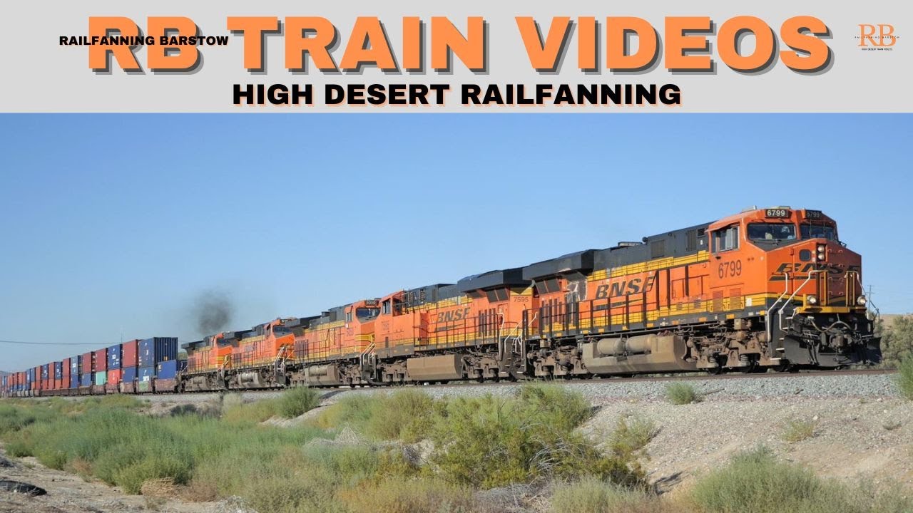 Railfanning Videos 2024 BNSF Q Trains, Stack Trains & Z trains
