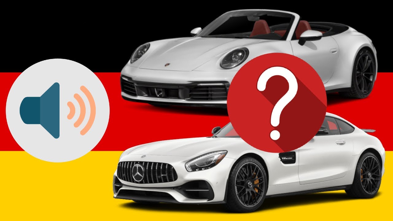Guess the German Car by the Sound Challange | Car Quiz (Part 2)