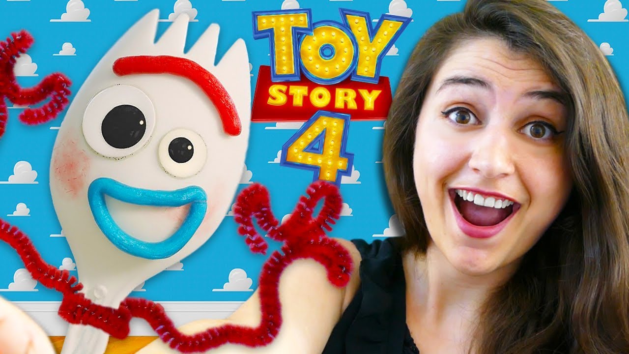 DIY - JE FABRIQUE FOURCHETTE DE TOY STORY 4 !!!