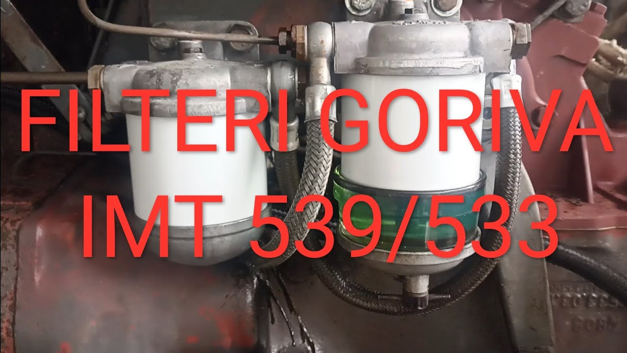 IMT 539/533 zamjena filtera goriva