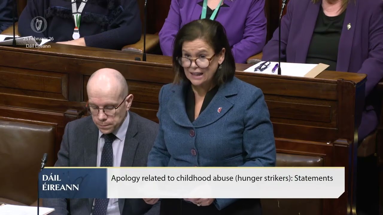 Deputy Mary Lou McDonald- speech from 25 Feb 2026