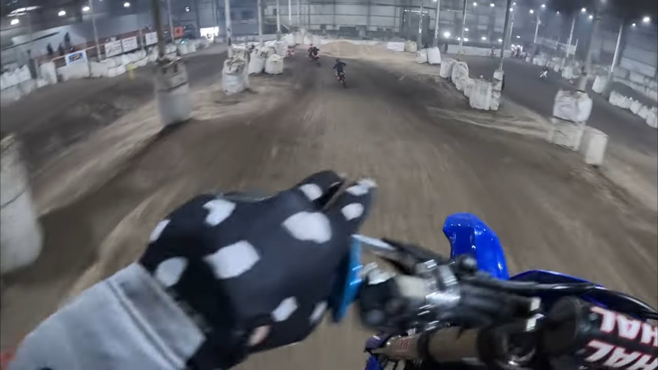 Testing out the GoPro mount at Megatraxs!