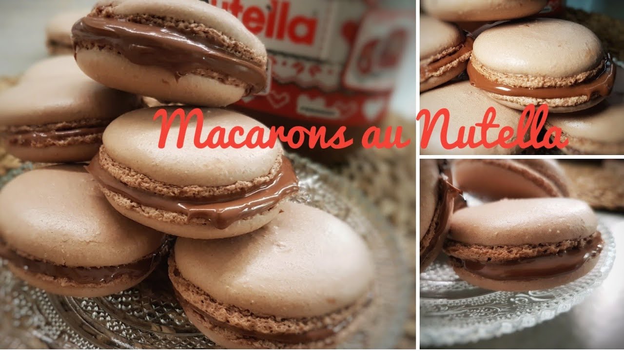 🍫Macarons au Nutella RECETTE facile et rapide