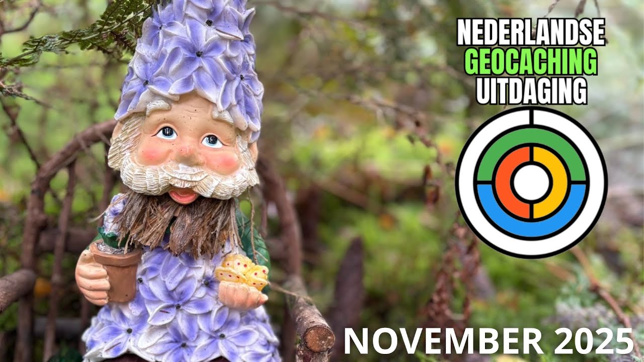 Nederlandse Geocaching Uitdaging   November 2025 - Team Snip & snaP