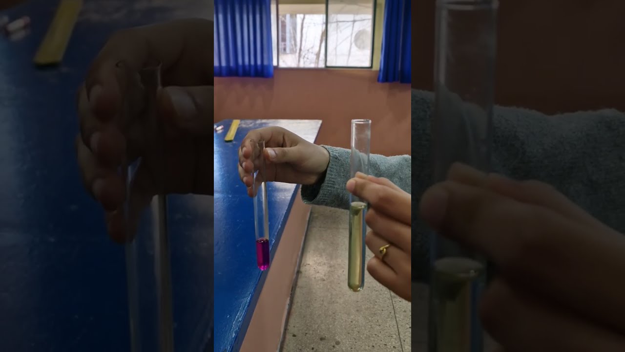 reaction d oxydo-reduction entre la solution de permanganate de potacium et sulfate de de fer II