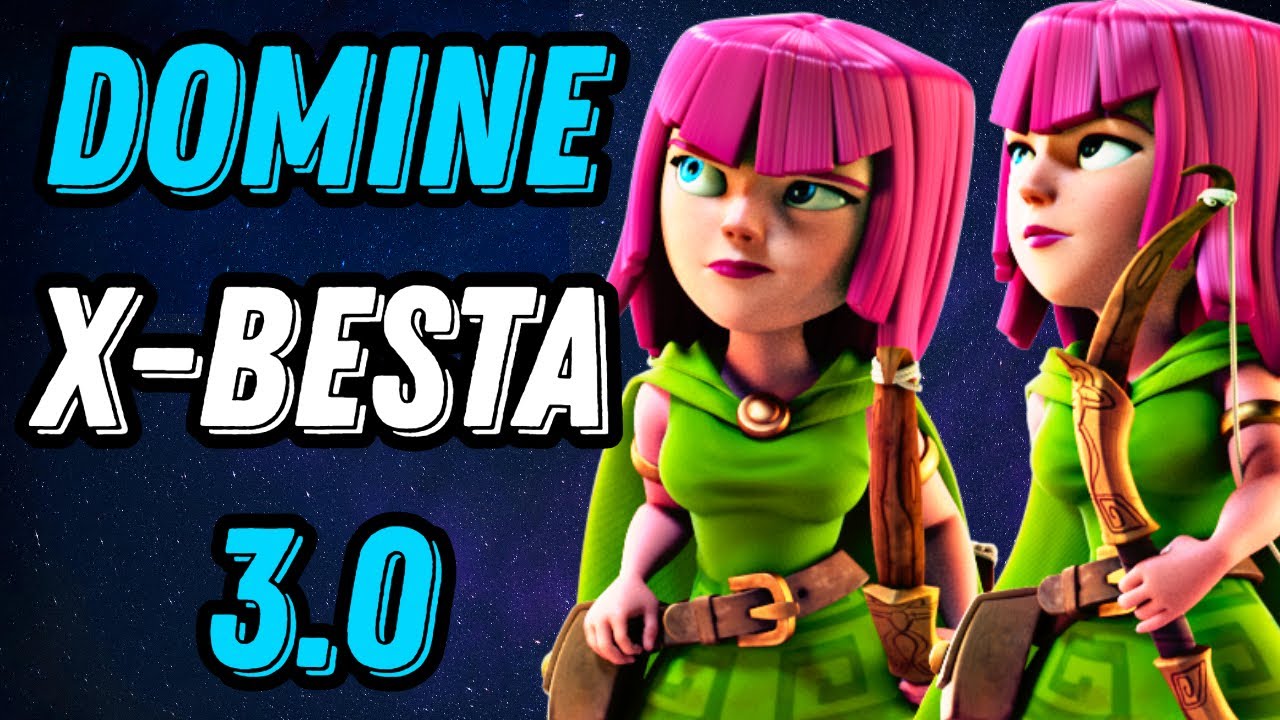 😍 DOMINE A X-BESTA 3.0 COM ESSAS DICAS MUITO VALIOSAS! - Clash Royale