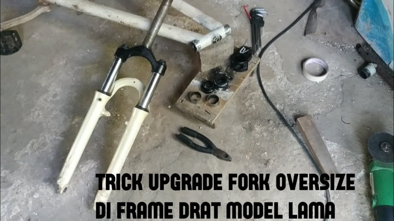 TRICK UPGRADE FORK OVERSIZE DI FRAME DRAT MODEL LAMA