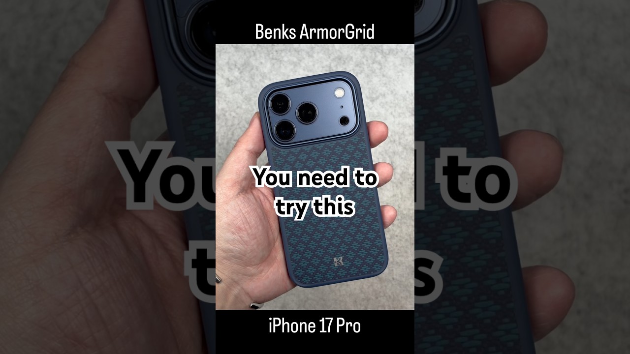 Better than I expected | Benks ArmorGrid for iPhone 17 Pro 