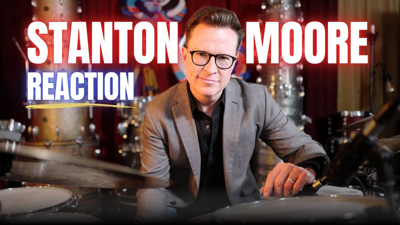 STANTON MOORE: Un BATTERISTA NON solo FUNK! | REACTION e Analisi