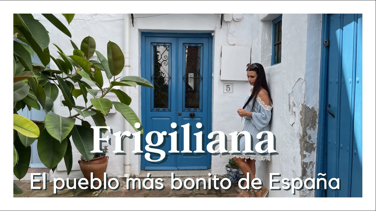 📍FRIGILIANA, el pueblo más bonito de España está en Málaga. ☪️✝️✡️ Un pueblecito de Andaluz.
