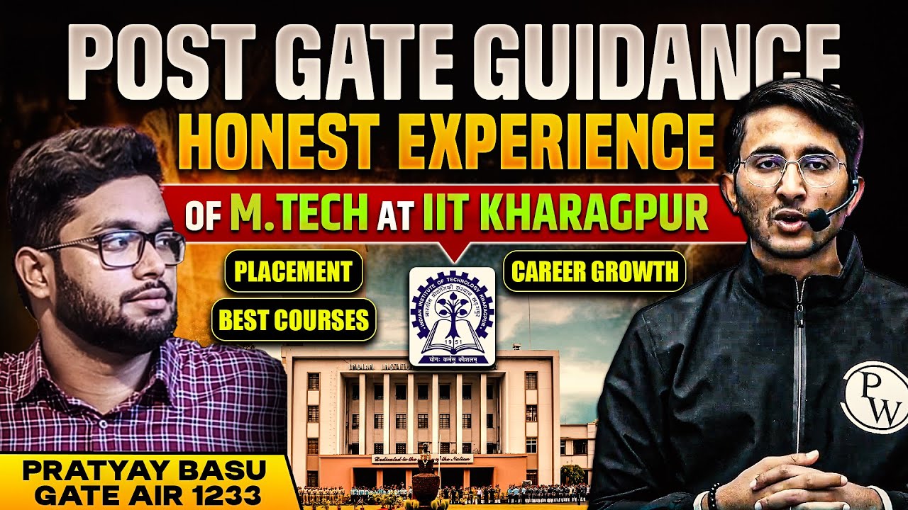 Honest Experience of MTech at IIT Kharagpur | Placement, Best Courses, Career Growth