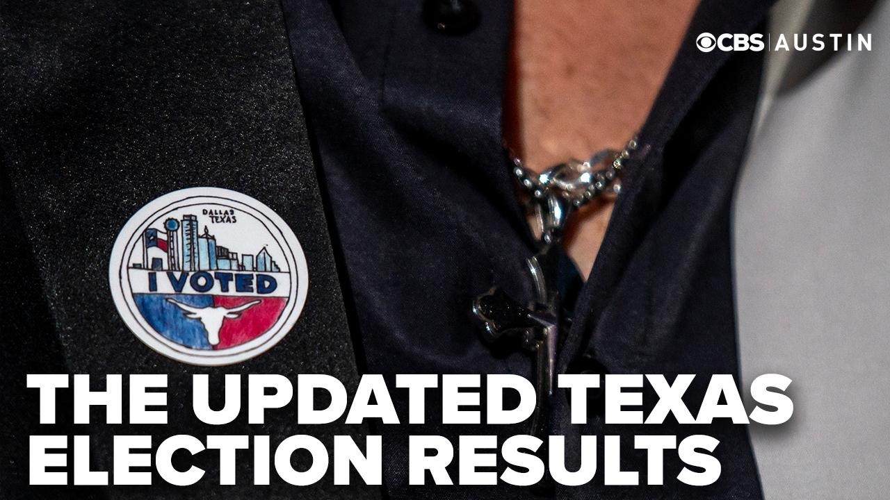 Updated Texas primary results