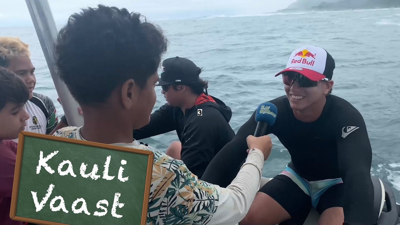 Surf : portrait de Kauli Vaast - KID REPORTERS n°49
