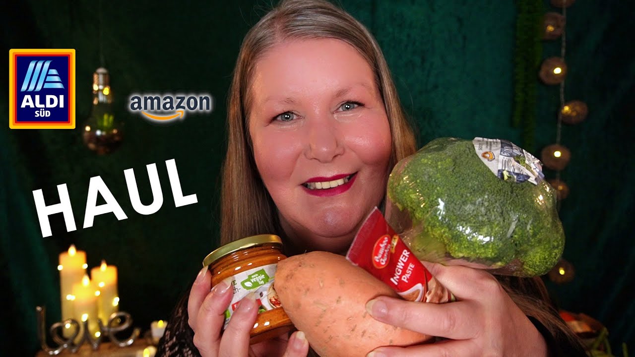 ASMR Aldi + Amazon Food Haul 💸 Show & Tell 💸 Deutsch/ German