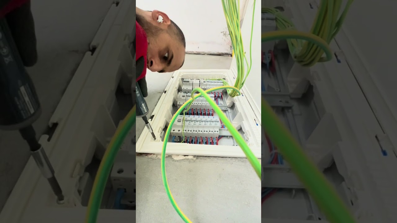تركيب الطابلو من الصفر  #tableaux #electrical