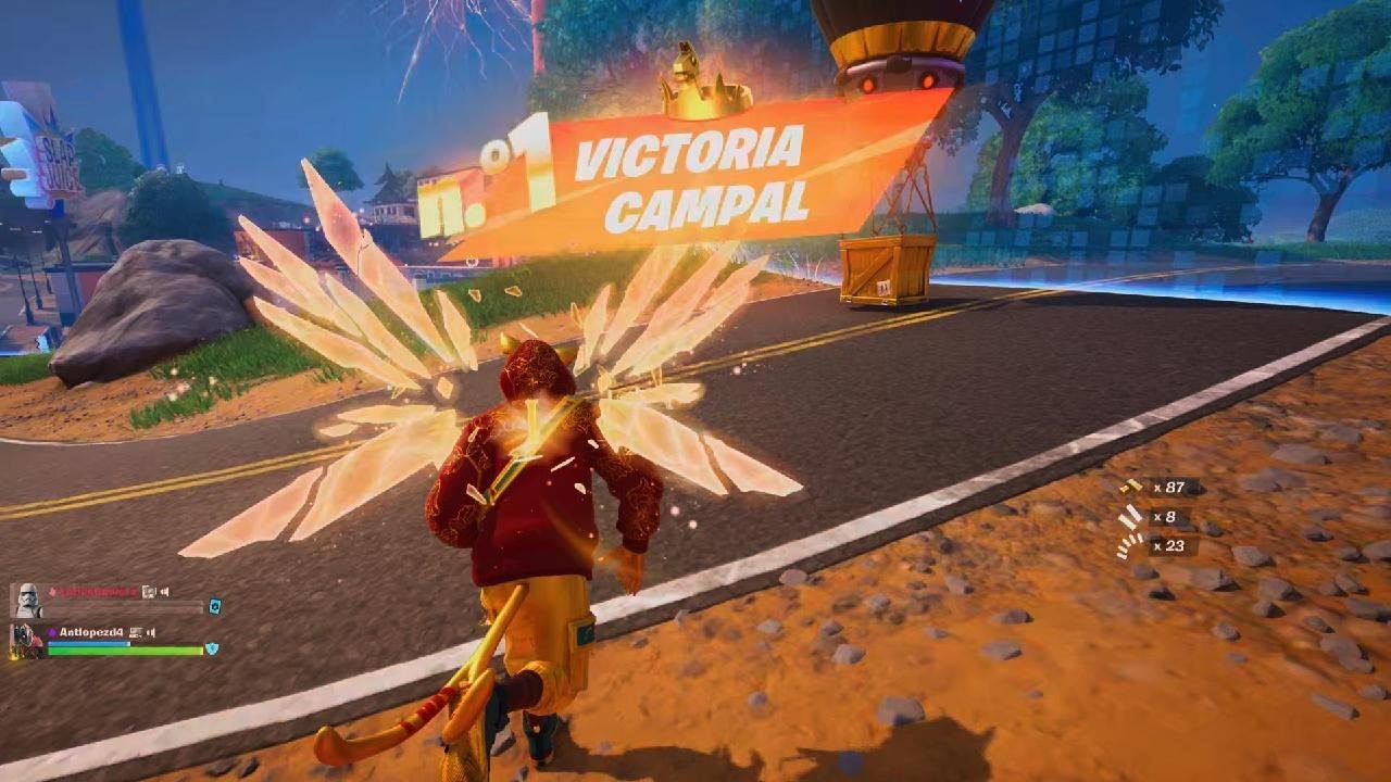 Fortnite Blitz Royale, Victory in trios but on our way we loose one