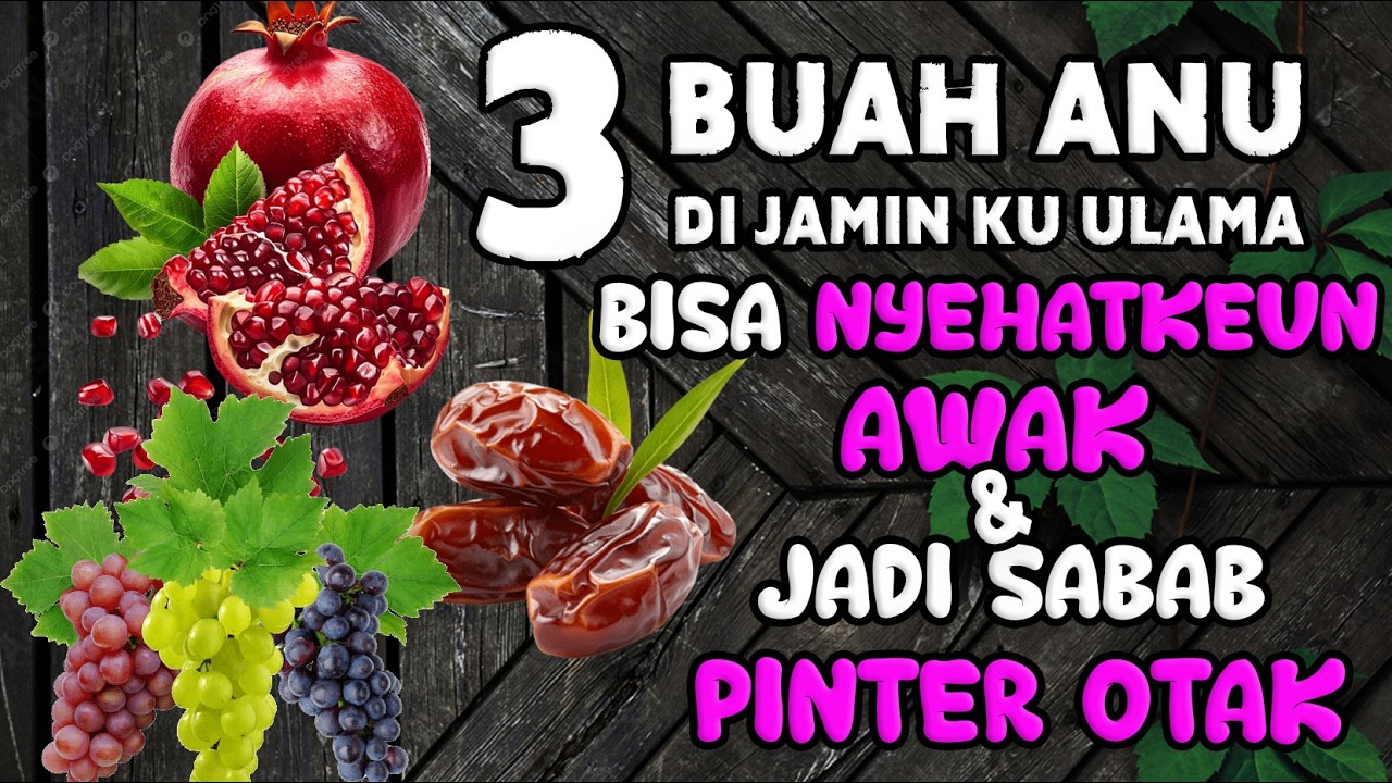 3 BUAH NU BISA NYEHATKEUN AWAK JEUNG JADI SABAB PINTER OTAK