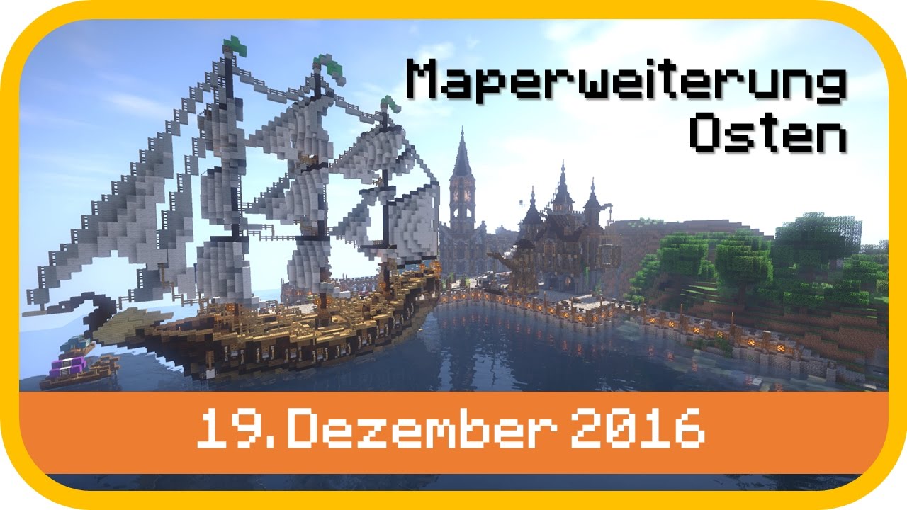 Maperweiterung Richtung Osten am 19. Dezember 2016