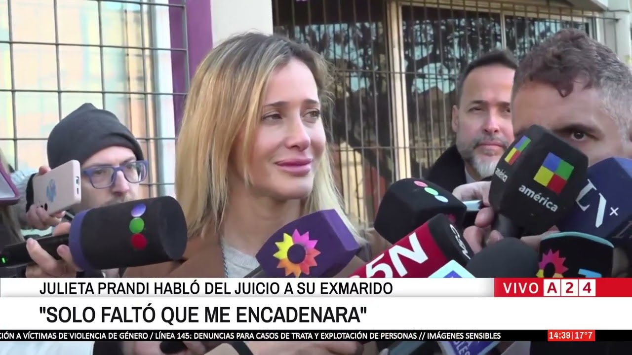 ⚖ JUICIO CONTRA EL EX DE JULIETA PRANDI: 