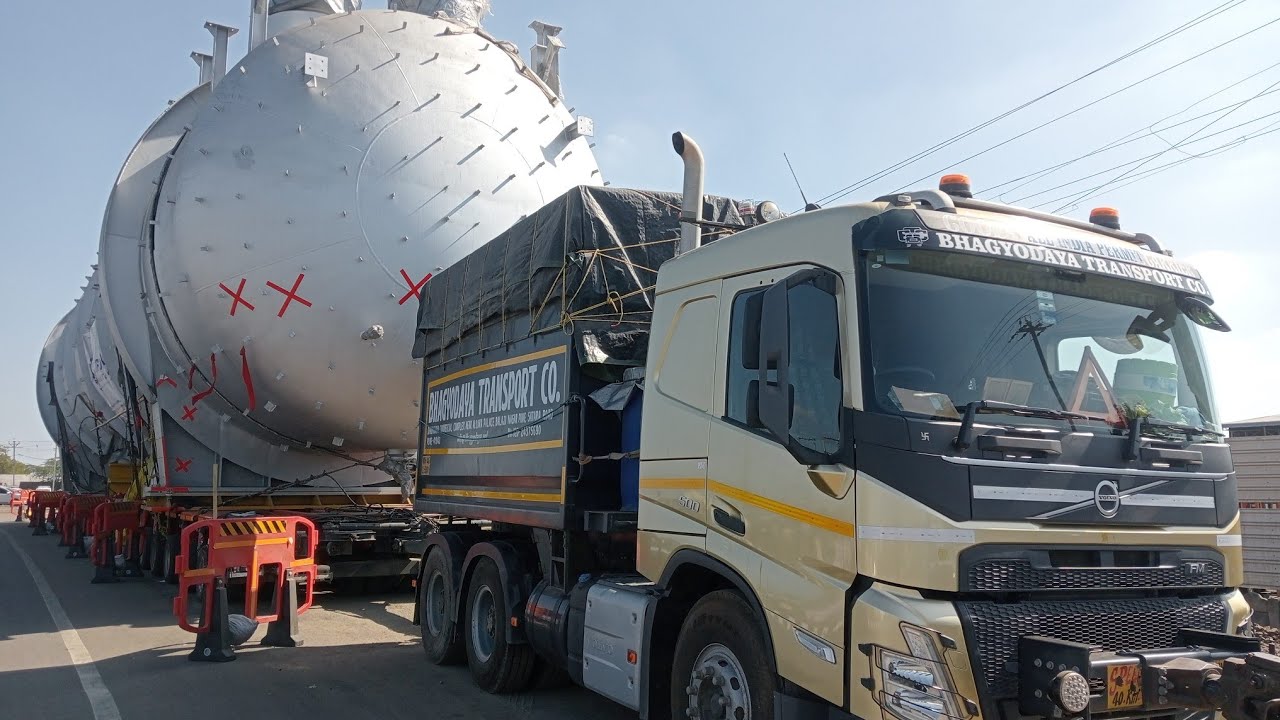 Bhagyodya transport company || volvo truk || driver life || kandla port