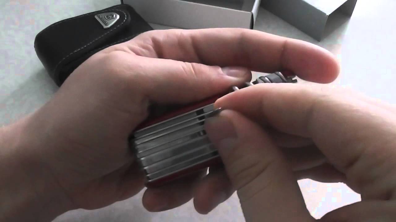 Мегаобзор Victorinox Swiss Champ +++++!