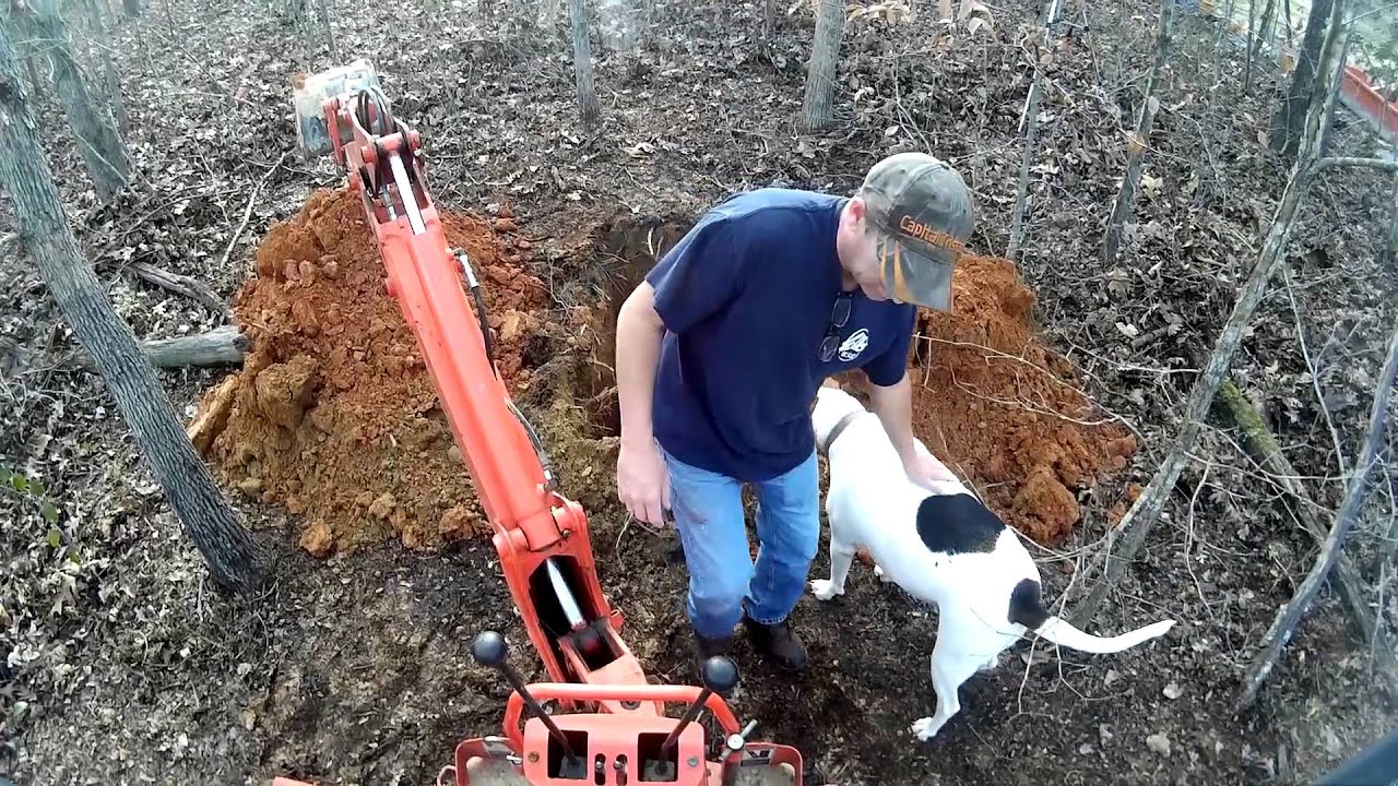 learning to use a backhoe