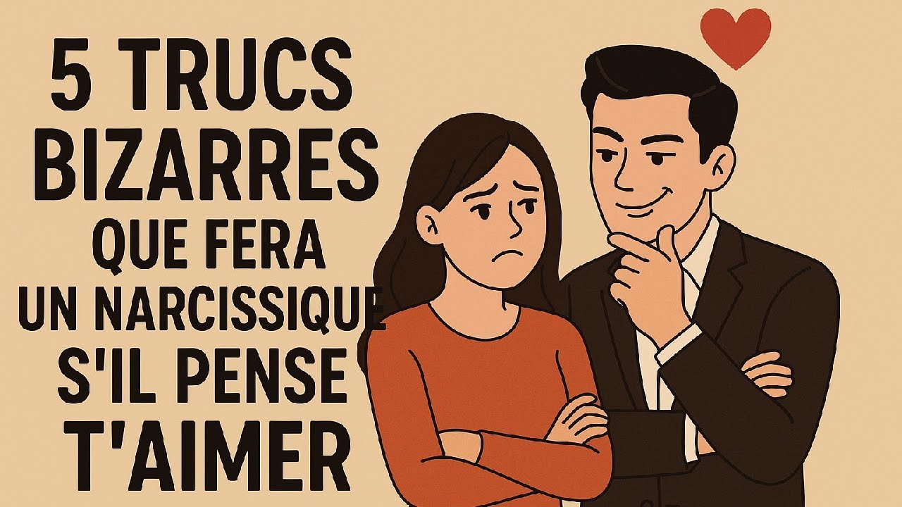 5 trucs bizarres que fera un narcissique s’il fait semblant de t’aimer