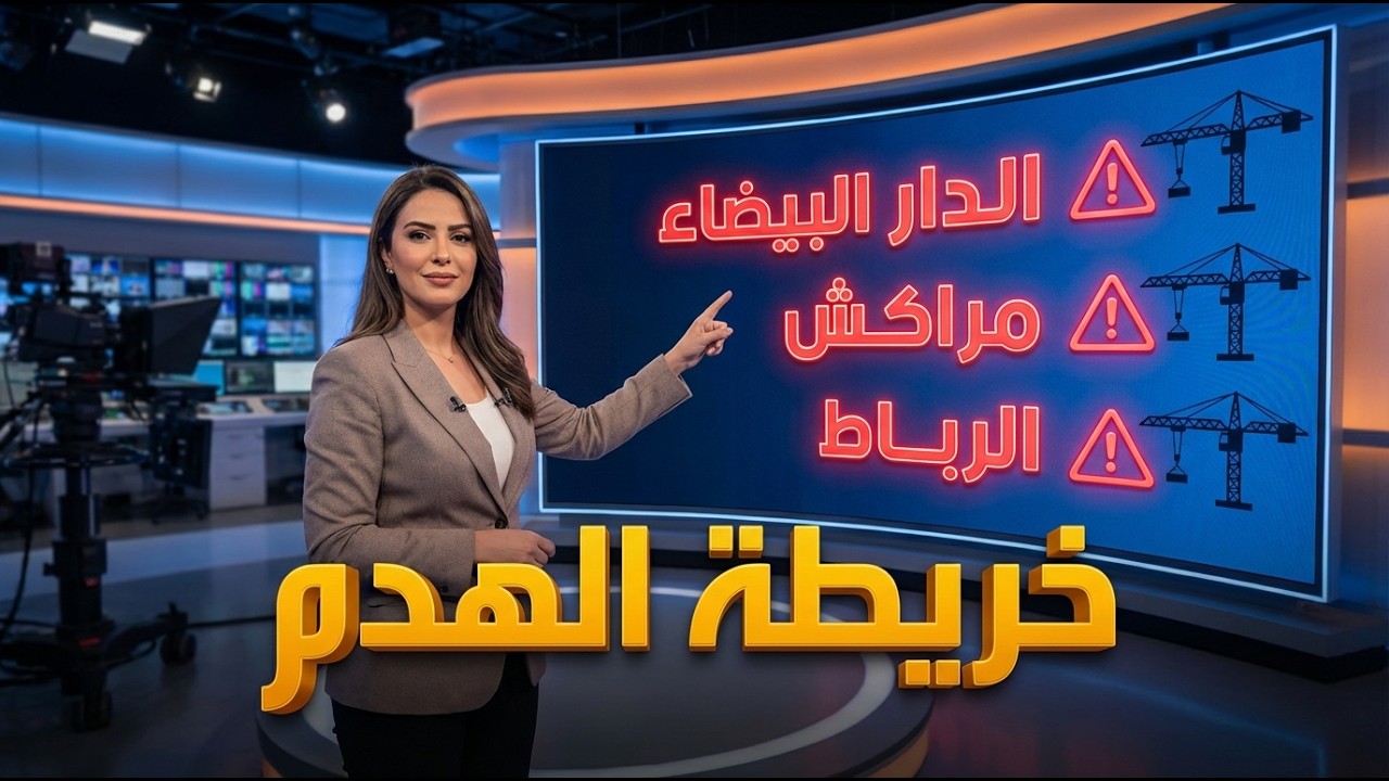 جديد الهدم 2026 🚨: واش حومتك فخطر؟ 🛑 لائحة الأحياء المهددة بسبب 