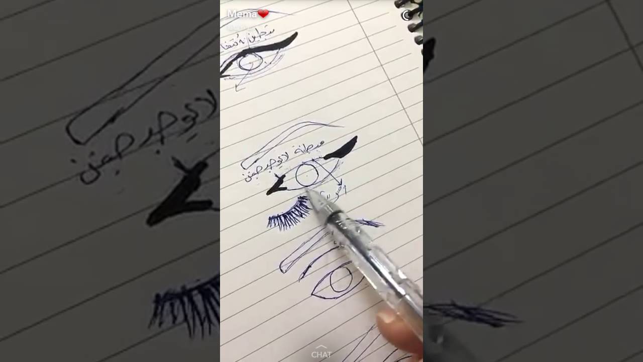 شرح المكياج المناسب لبعض اشكال العيون من سناب الارتست mema682