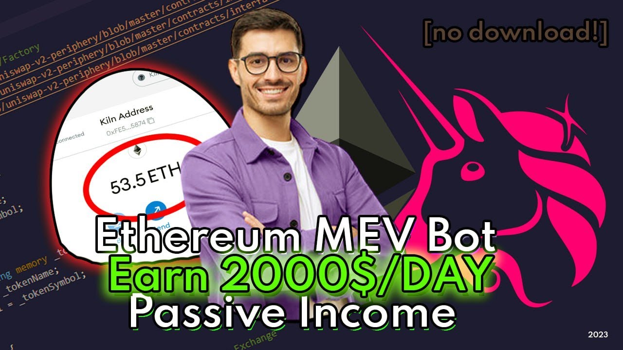 How to make 2000$/DAY with Ethereum MEV bot guide [no downloads]