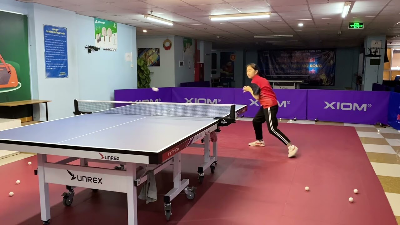 ❎🏓Tập bóng bàn NÂNG CAO🏓❎❤️Đào Trang ( 12 tuổi)❤️ 📞Uyên- 0968851991.Bóng Bàn Ngọc Uyên-HN