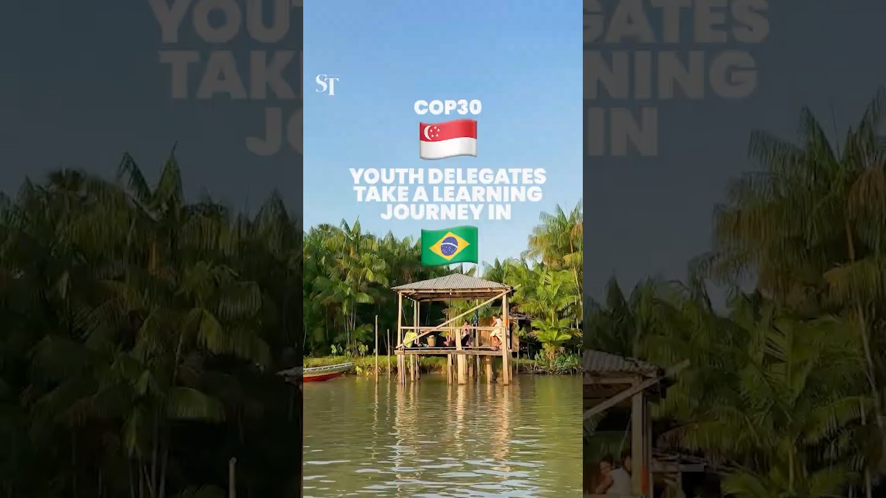 #COP30: Singapore youth delegates take a learning journey in Belem, Brazil