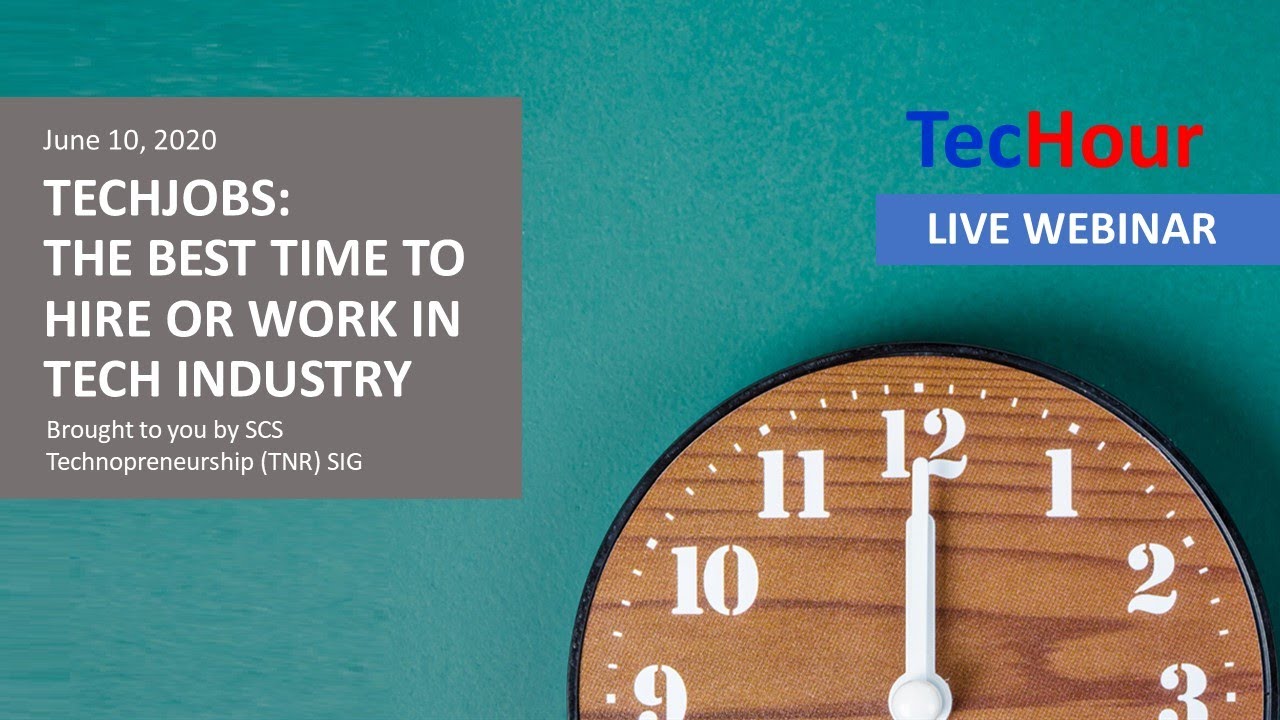 TecHour- TechJobs: The Best Time to Hire or Work in Tech Industry