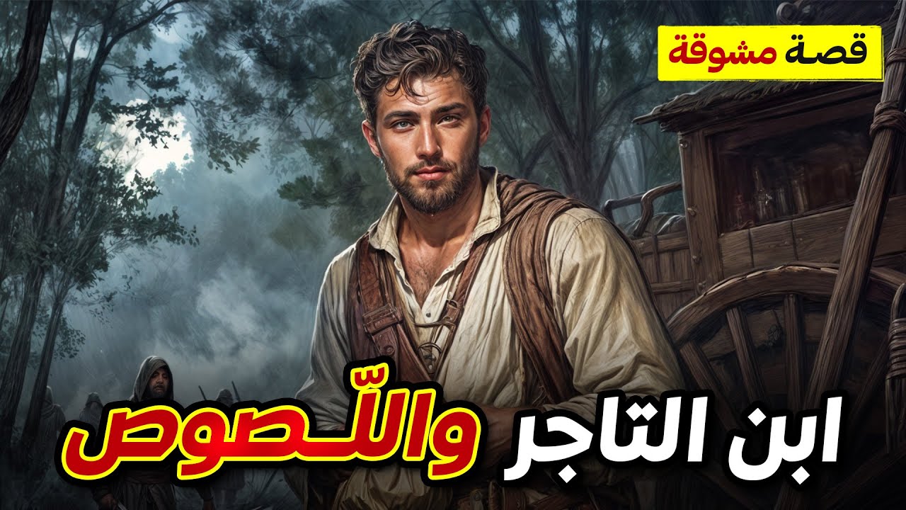 قصة ابن التاجر واللصوص , من القصص المشوّقة والمعبرة