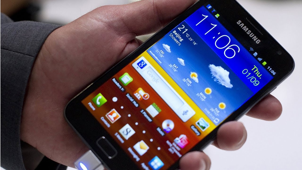 Samsung Galaxy Note im Video-Check